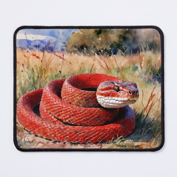 Item preview, Watercolor Snake Painting designed and sold by Bunmigraphics .