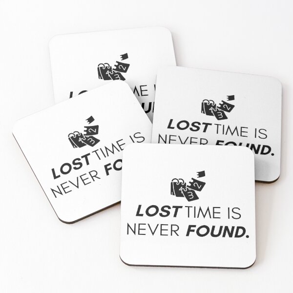 Item preview, Lost time is never found. designed and sold by Bananobanini.