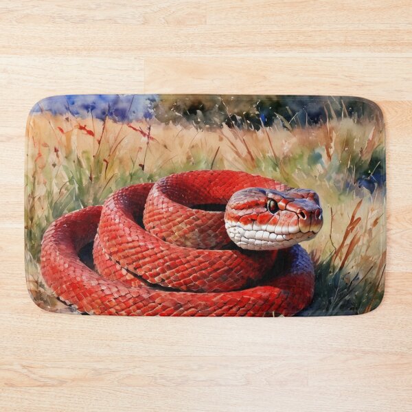 Item preview, Watercolor Snake Painting designed and sold by Bunmigraphics .
