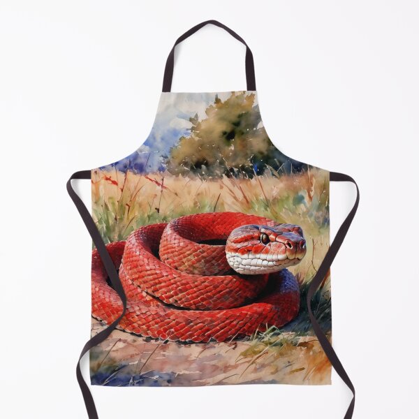 Item preview, Watercolor Snake Painting designed and sold by Bunmigraphics .