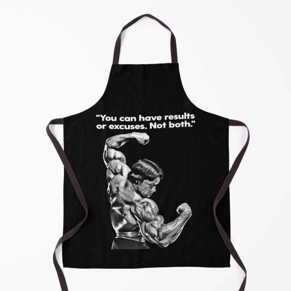 Item preview, Arnold Schwarzenegger "You can have results or excuses. Not both". Fan art  designed and sold by HuzaifaNaveedh.