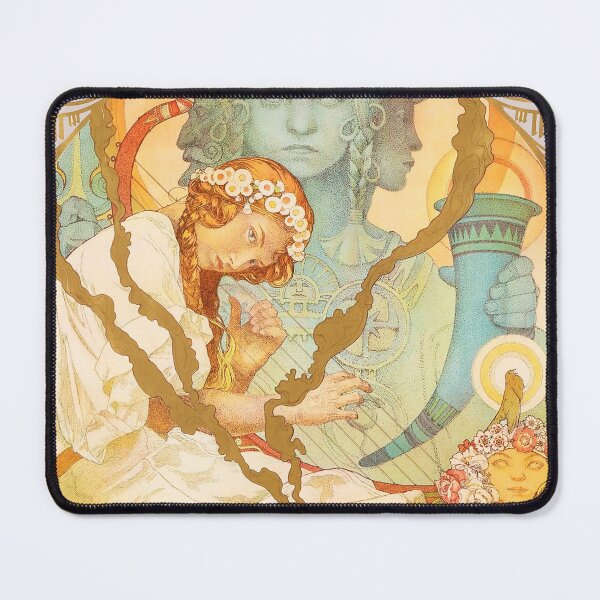 Item preview, HD. Slovanska Epopej Exhibition Full Poster, by Alphonse Mucha. (Original colors) designed and sold by MINDTHECHERRY.