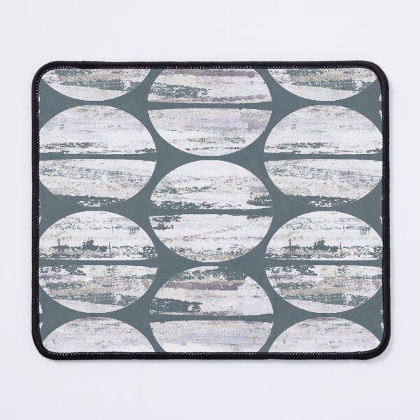 Item preview, Copy of Circle distressed rusty background white gray designed and sold by Alessandro Remo Mazzoni Remotextiles.