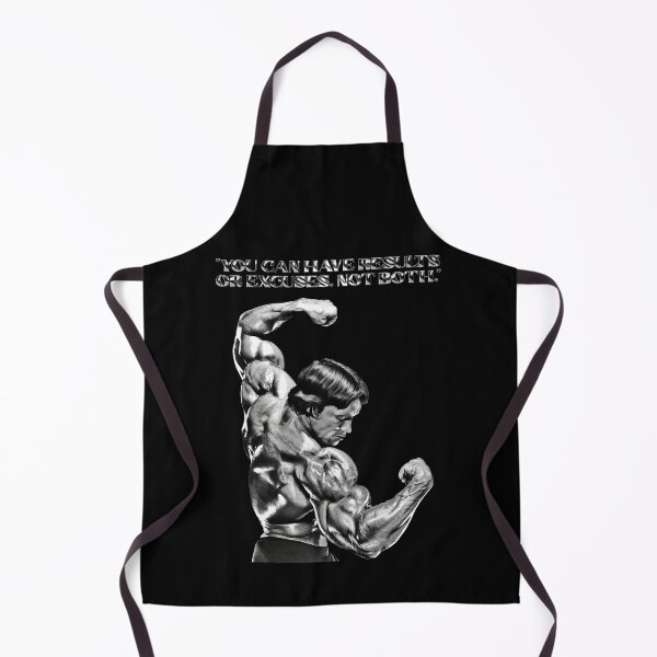 Item preview, "You can have results or excuses. Not both". - Arnold Schwarzenegger Fan art  designed and sold by HuzaifaNaveedh.