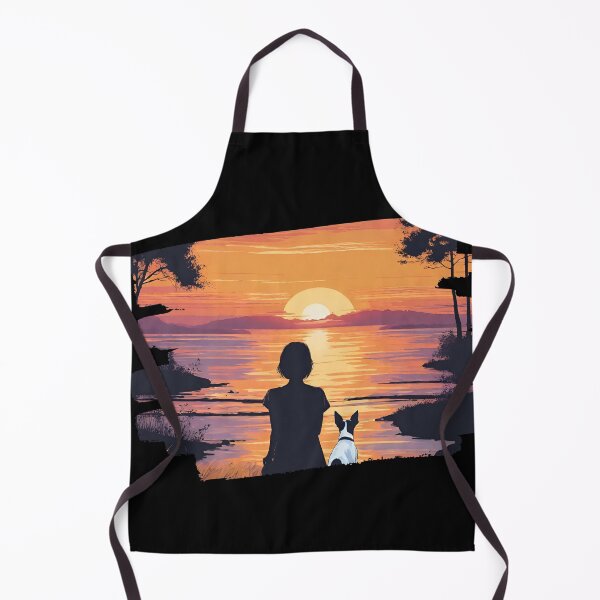Item preview, Smooth Fox Terrier Sunset Terrier Lover designed and sold by CyberArtistOne.