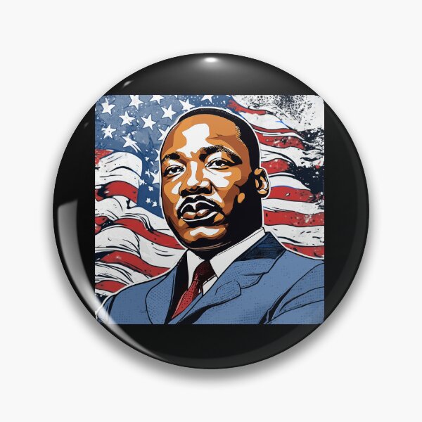 Item preview, Dr Martin Luther King Jr ,American flag | I have a dream designed and sold by DynastyArt.