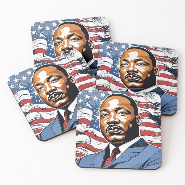 Item preview, Dr Martin Luther King Jr ,American flag | I have a dream designed and sold by DynastyArt.