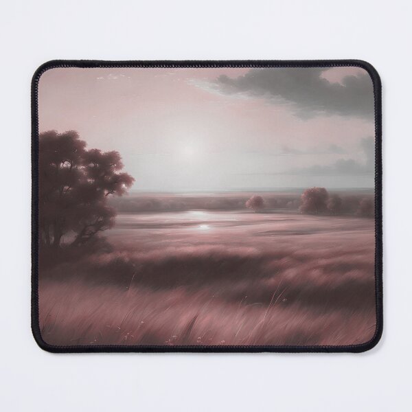 Item preview, Golden Horizon - Red Golden Hour Prairie designed and sold by colorvisionart.