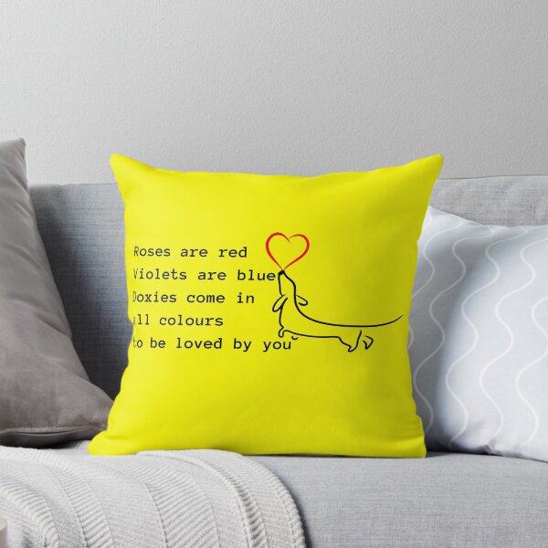 Item preview, Dachshund Valentines Day Poem  designed and sold by Fionamyles.