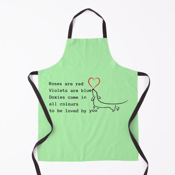 Item preview, Dachshund Valentines Day Poem designed and sold by Fionamyles.