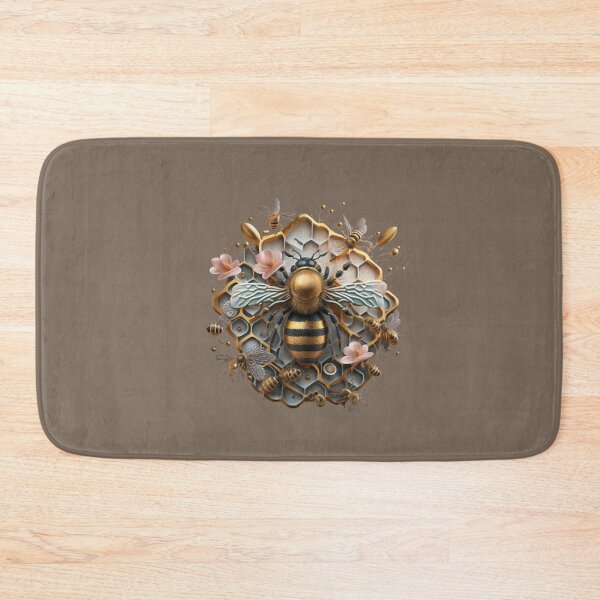 Item preview, bee with honeycomb and flowers designed and sold by Mayaart83.