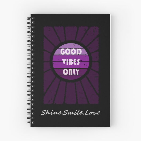 Item preview, Good Vibes Only Positive Vibrations Hippie Vibes Purple Haze designed and sold by ShineSmileLove.