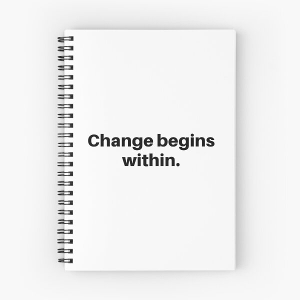 Item preview, Change begins within. designed and sold by Bananobanini.