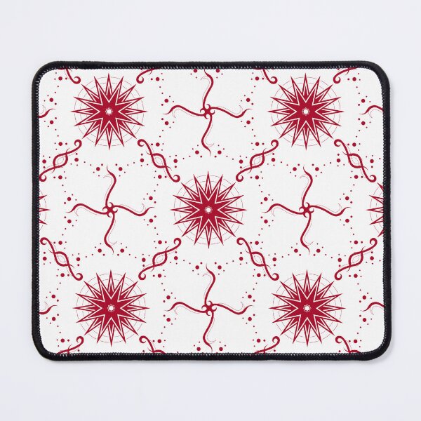 Item preview, Red Dots, Ribbons and Stars on White Co-ordinate designed and sold by KathyLav.