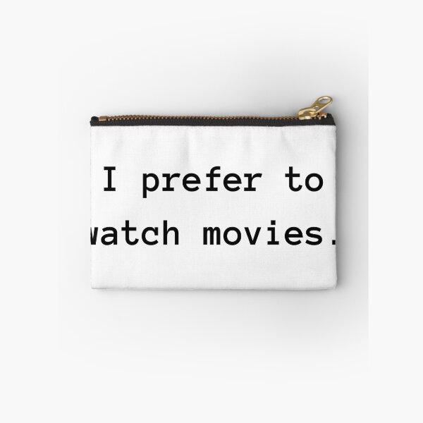 Item preview, Movie Preference designed and sold by WWandhorrifying.
