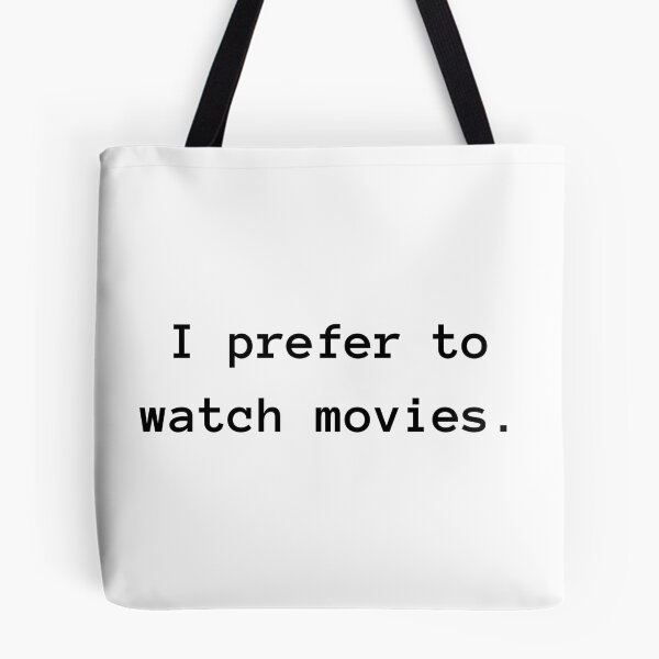 Item preview, Movie Preference designed and sold by WWandhorrifying.