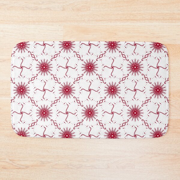 Item preview, Red Dots, Ribbons and Stars on White Co-ordinate designed and sold by KathyLav.