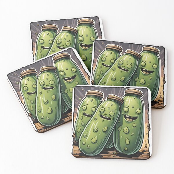 Item preview, Drunk Pickles Partying designed and sold by UtterLegends.