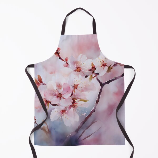 Item preview, Watercolor Cherry Blossom Waltz designed and sold by colorvisionart.