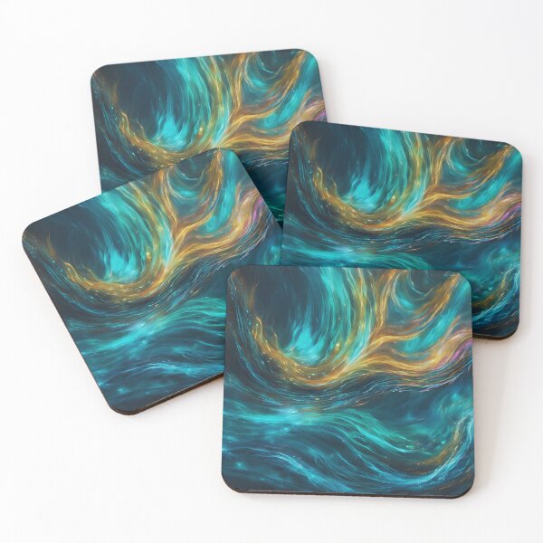 Item preview, Aqua Aurora designed and sold by colorvisionart.