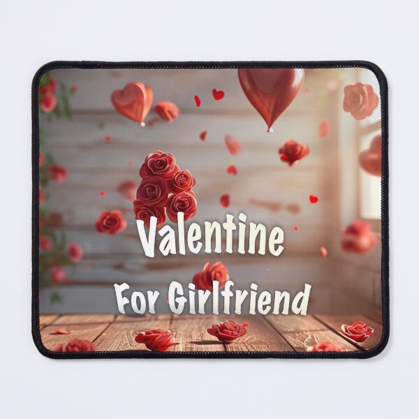 Item preview, Girlfriend with Valentine Day Greeting designed and sold by Pawimon.