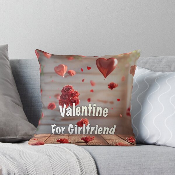 Item preview, Girlfriend with Valentine Day Greeting designed and sold by Pawimon.