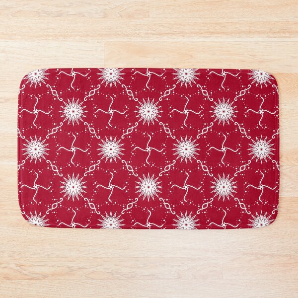 Item preview, White Dots, Ribbons and Stars on Red - Co-ordinate designed and sold by KathyLav.