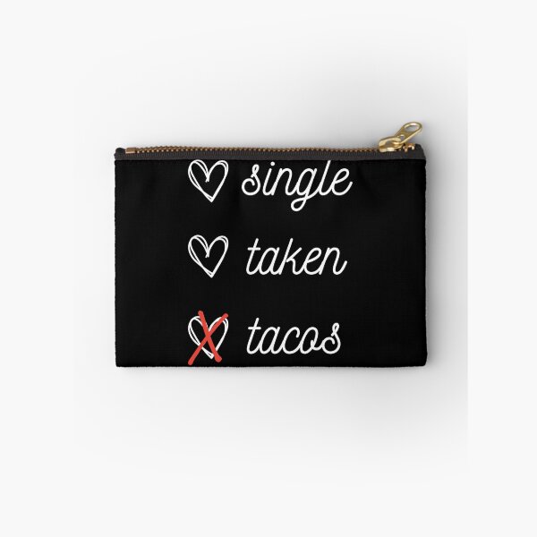 Item preview, Single Taken Tacos - Funny Shirt for Valentines Day designed and sold by teedory.