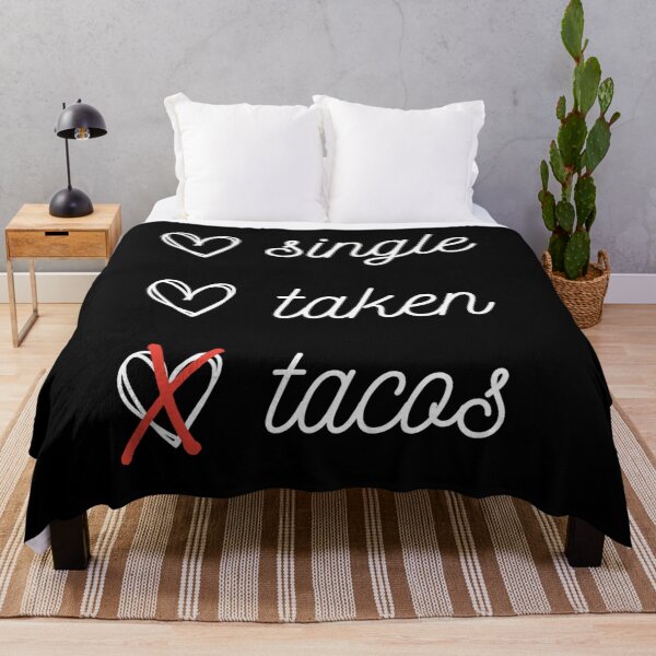 Item preview, Single Taken Tacos - Funny Shirt for Valentines Day designed and sold by teedory.