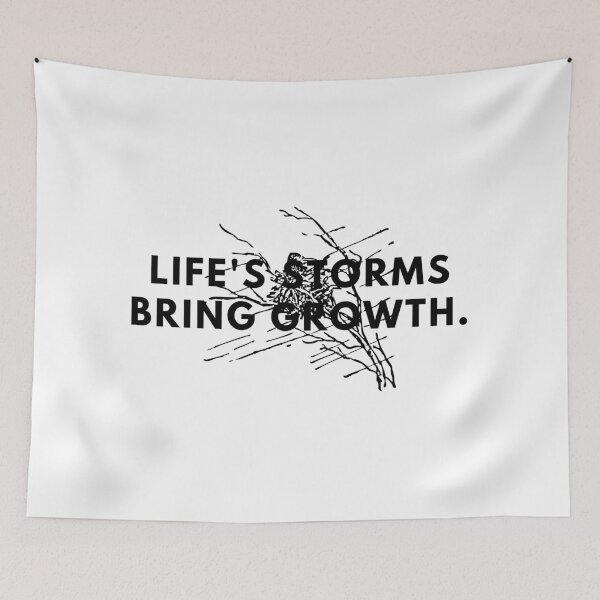 Item preview, Life's storms bring growth. designed and sold by Bananobanini.