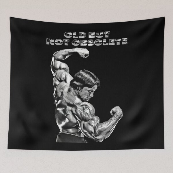 Item preview, Arnold schwarzenegger, Old But Not Obsolete Arnold. schwarzenegger Fan art designed and sold by HuzaifaNaveedh.
