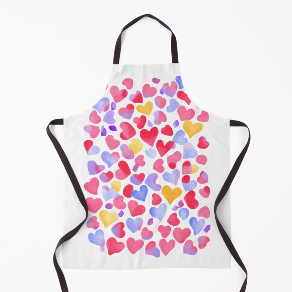 Item preview, Mini Valentines Love Heart Confetti Amor Watercolour  designed and sold by Kayley  |  QuintaDaColherArtes.