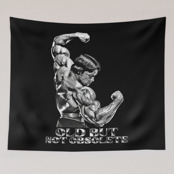 Item preview, Arnold schwarzenegger, Old But Not Obsolete Arnold. schwarzenegger Fan art designed and sold by HuzaifaNaveedh.