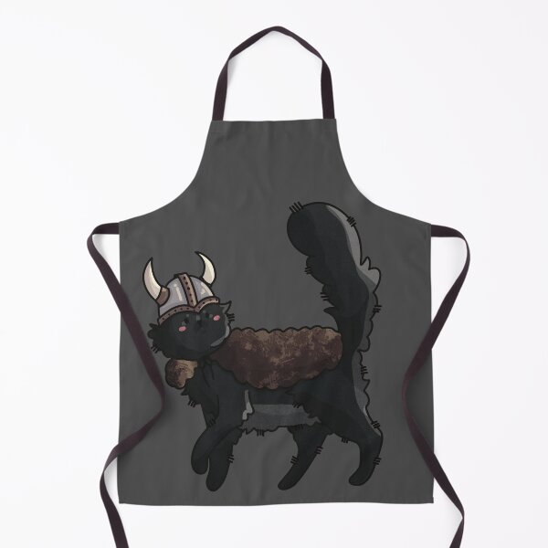 Item preview, Viking Black Cat - Nordic Cat - Norwegian Forest Cat designed and sold by FelineEmporium.