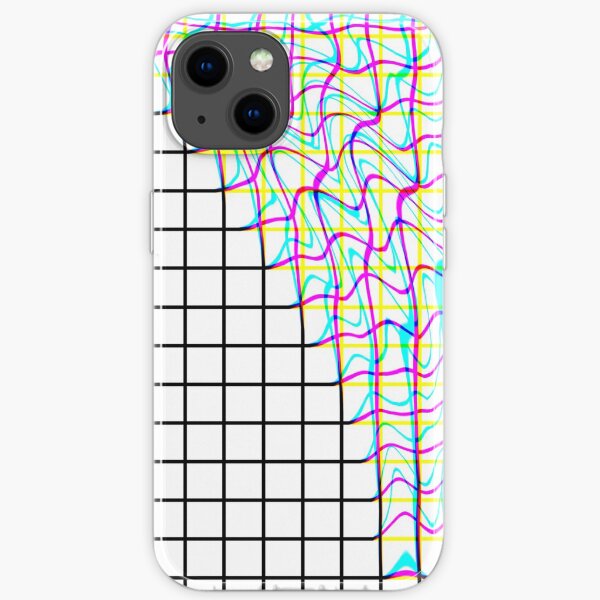 Glitch Grid iPhone Soft Case