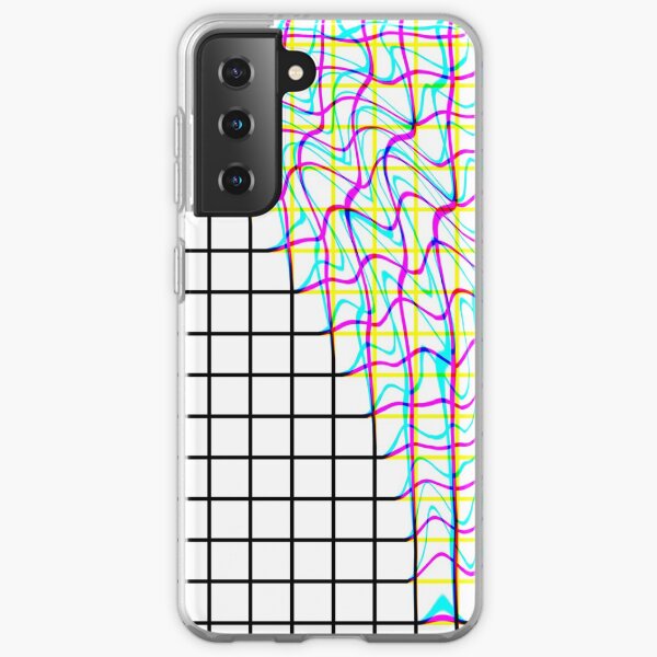 Glitch Grid Samsung Galaxy Soft Case