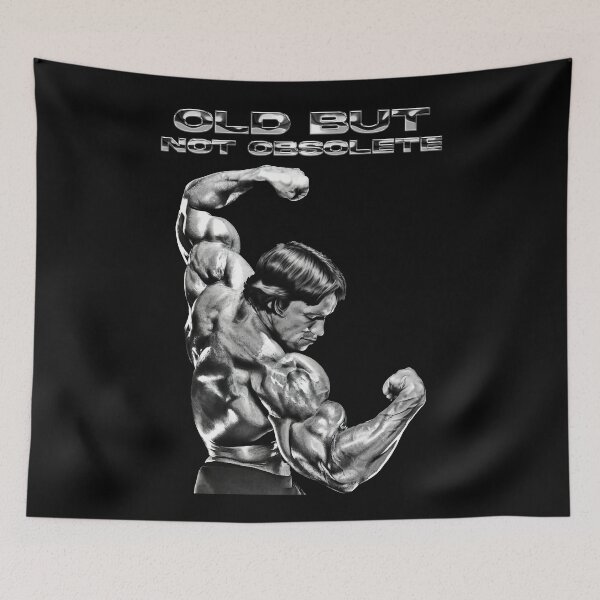 Item preview, Arnold schwarzenegger, Old But Not Obsolete Arnold. schwarzenegger Fan art designed and sold by HuzaifaNaveedh.
