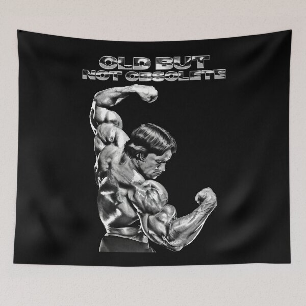 Item preview, Arnold schwarzenegger, Old But Not Obsolete Arnold. schwarzenegger Fan art designed and sold by HuzaifaNaveedh.