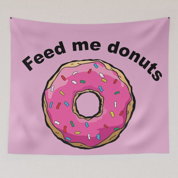 Item preview, Love Donuts - Funny Feed Me Donuts Gift designed and sold by happygiftideas.