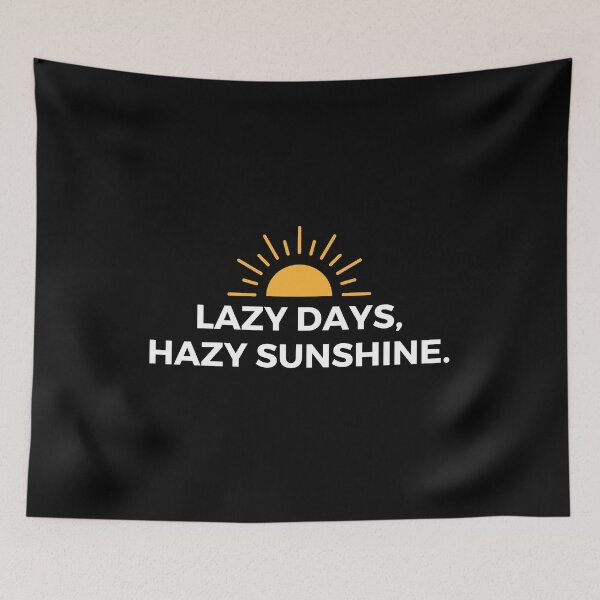 Item preview, Lazy days. Hazy sunshine. designed and sold by Bananobanini.