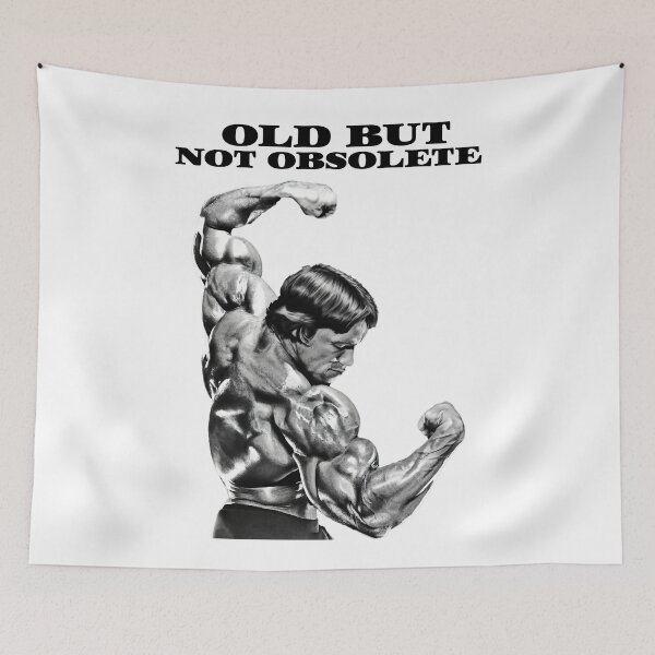 Item preview, Arnold schwarzenegger, Old But Not Obsolete Arnold. schwarzenegger Fan art designed and sold by HuzaifaNaveedh.