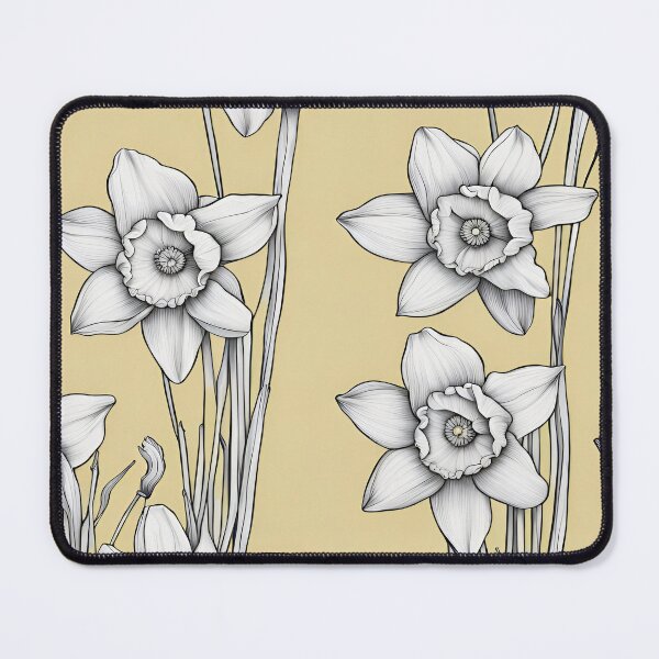 Item preview, Spring Daffodils on Yellow designed and sold by ADCImages.