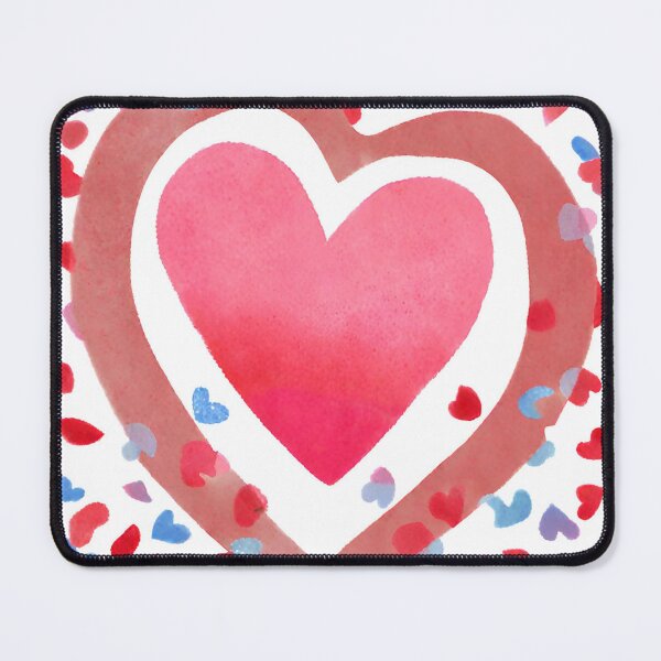 Item preview, Double Valentines Love Heart Mini Confetti Amor Watercolour  designed and sold by Kayley  |  QuintaDaColherArtes.