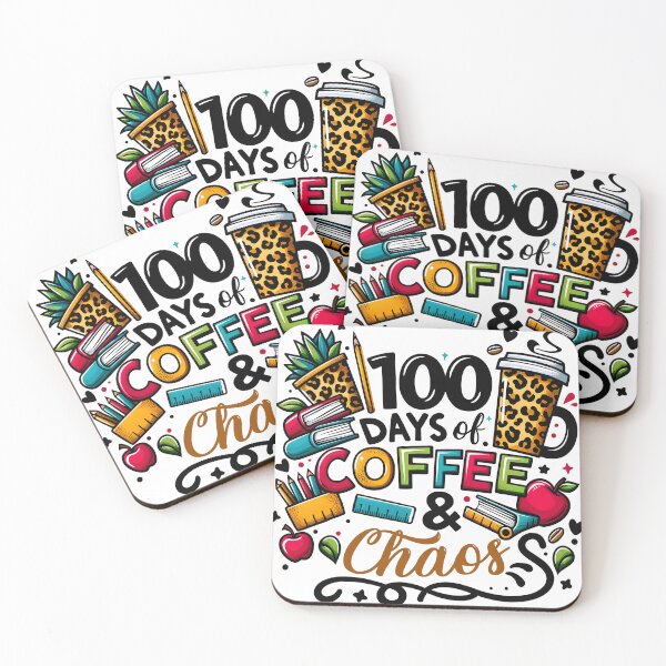 Item preview, 100 days of coffee & chaos designed and sold by marcoliyp.
