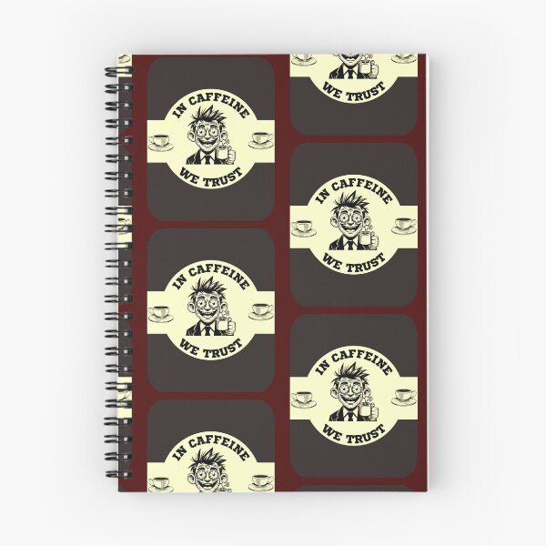 Item preview, In Caffeine We Trust  designed and sold by SteadyRolla.