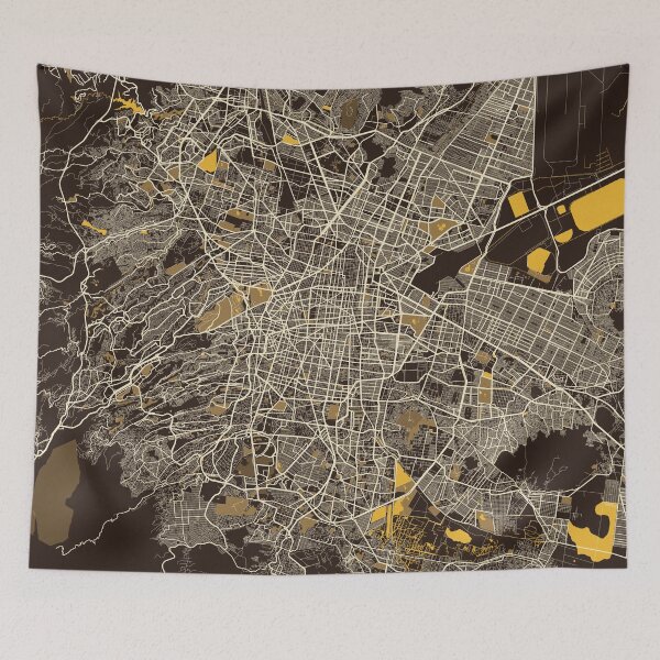 Item preview, Mexico City Map - Pastel designed and sold by deMAP.
