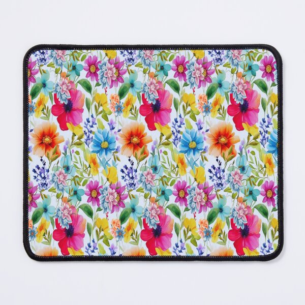 Item preview, Loving Springtime, Bohemian design, Abstraction, bold colorful abstract playful design inspired by nature designed and sold by Adri Barnard.