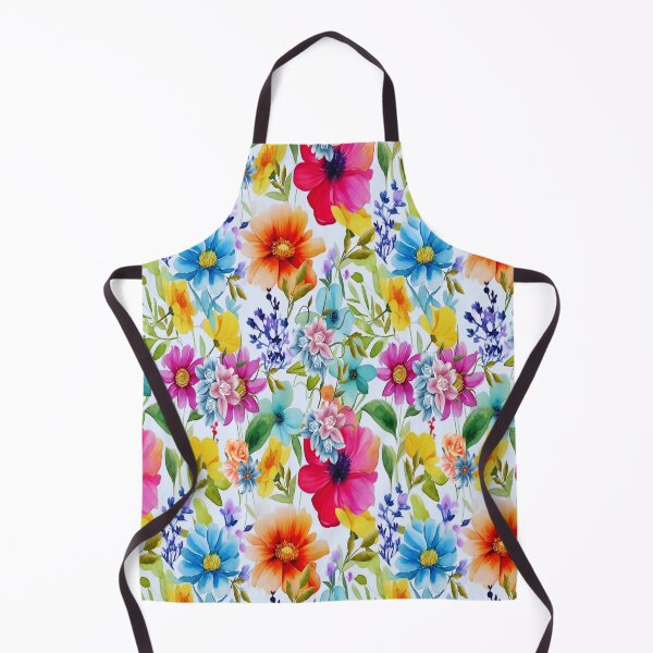 Item preview, Loving Springtime,  Bohemian design, Abstraction, bold colorful abstract playful design inspired by nature designed and sold by Adri Barnard.