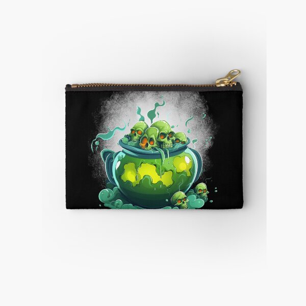 Item preview, Skulls in Cauldron designed and sold by CeeLeeGifts.