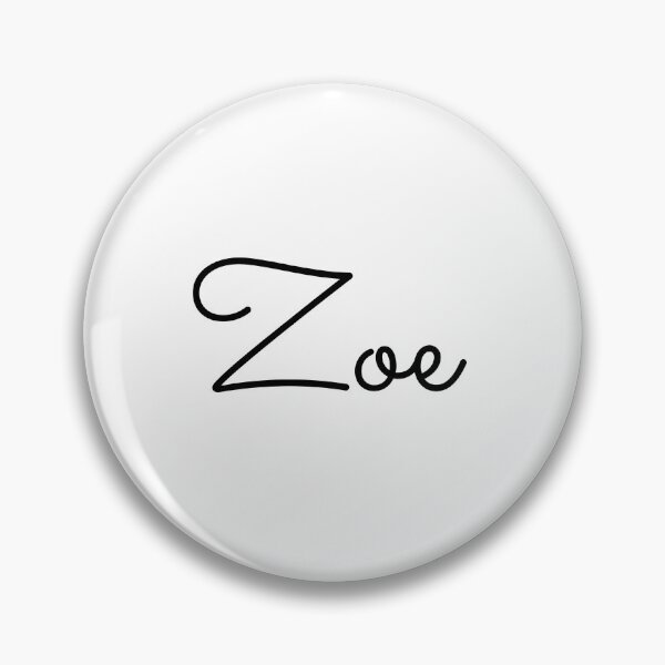 Item preview, Writing Zoe Name Label designed and sold by NormadWorld.
